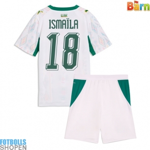 Billiga Senegal Ismaila Sarr #18 Hemmatröja Barn VM 2026 Kortärmad (+ Korta byxor)